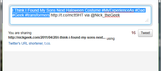 Add Hashtags to Your Tweet Button