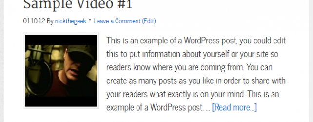 Creating Page Templates in Genesis